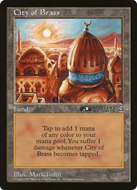 City of Brass (Oversized) [Oversize Cards] | Devastation Store