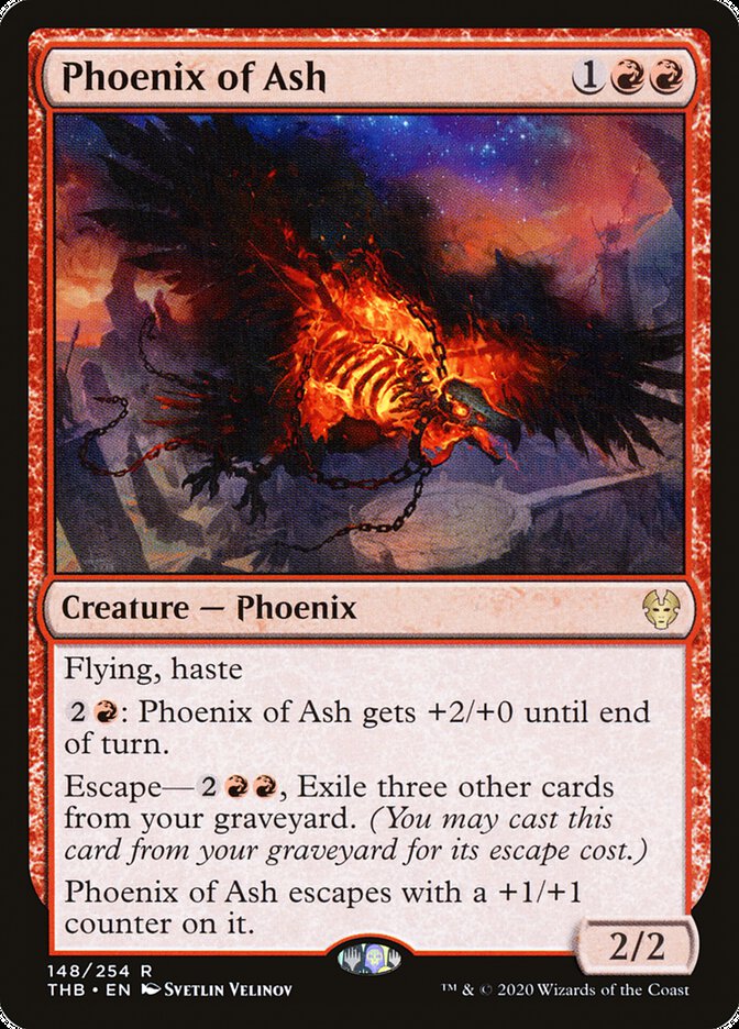Phoenix of Ash [Theros Beyond Death] | Devastation Store