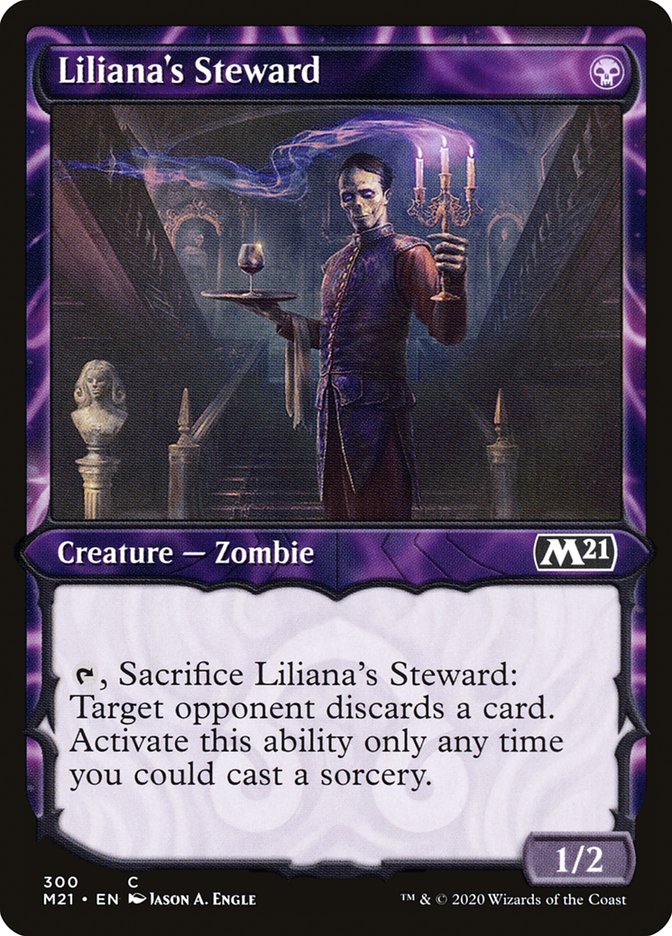 Liliana's Steward (Showcase) [Core Set 2021] | Devastation Store