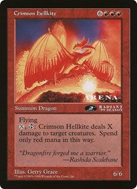 Crimson Hellkite (Oversized) [Oversize Cards] | Devastation Store