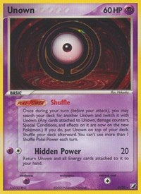 Unown (O) (O/28) [EX: Unseen Forces] | Devastation Store