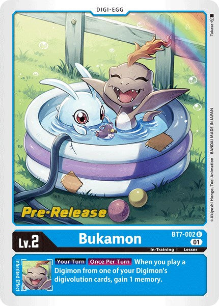 Bukamon [BT7-002] [Next Adventure Pre-Release Cards] | Devastation Store