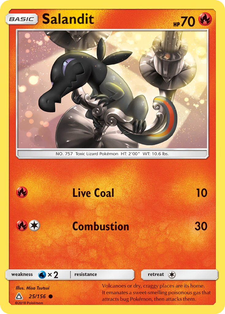 Salandit (25/156) [Sun & Moon: Ultra Prism] | Devastation Store