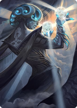 Queza, Augur of Agonies Art Card [Streets of New Capenna Art Series] | Devastation Store