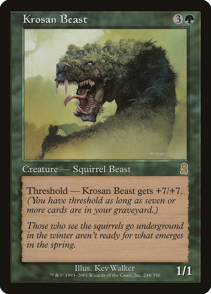 Krosan Beast [Odyssey] | Devastation Store