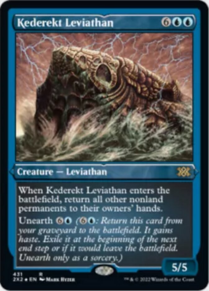 Kederekt Leviathan (Foil Etched) [Double Masters 2022] | Devastation Store