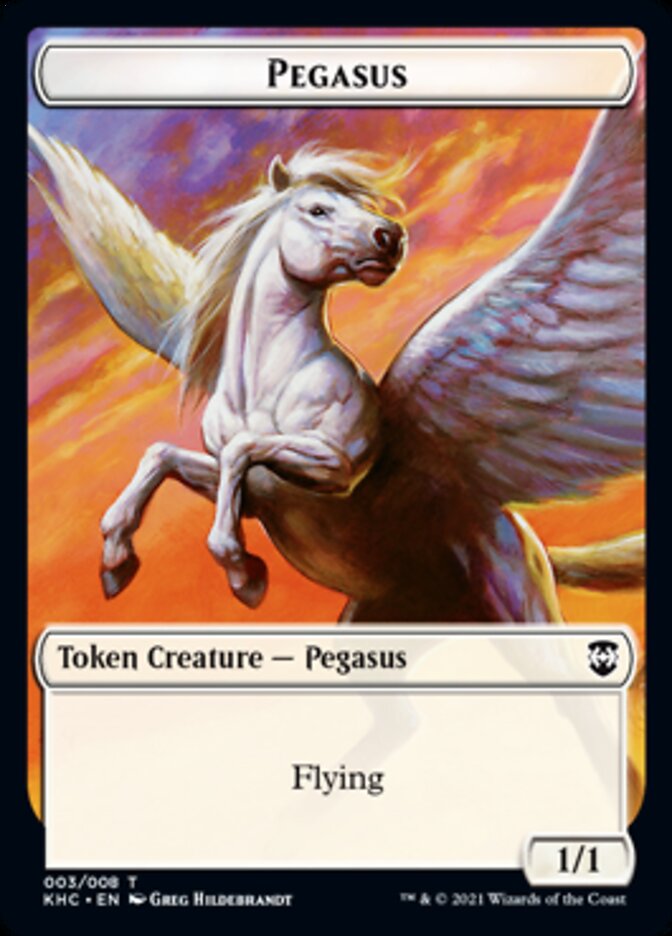 Pegasus [Kaldheim Commander Tokens] | Devastation Store