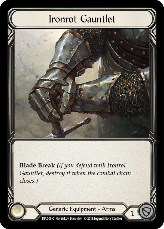 Ironrot Gauntlet [TEA006-C] Normal - Devastation Store | Devastation Store
