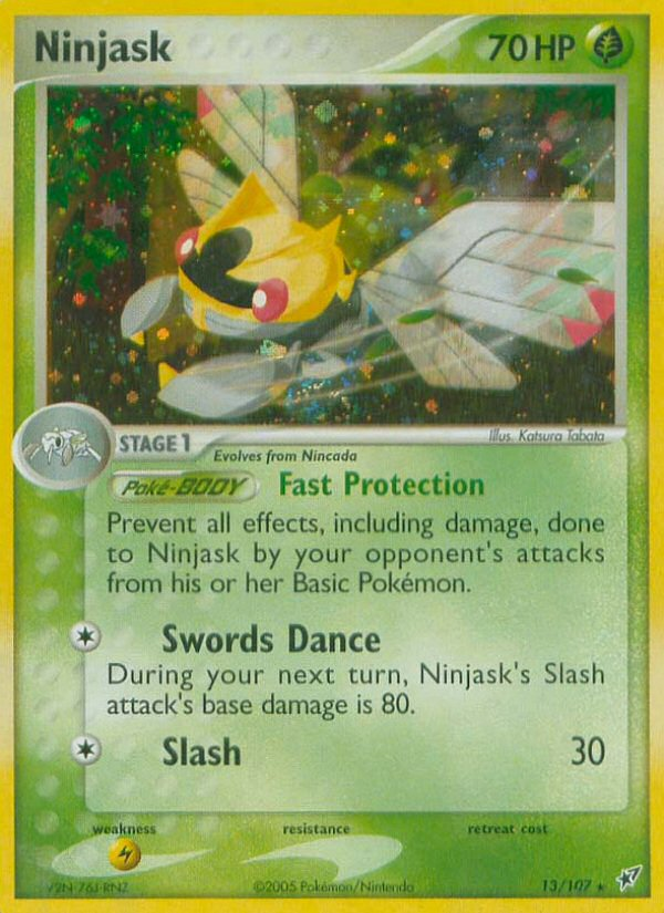 Ninjask (13/107) [EX: Deoxys] | Devastation Store