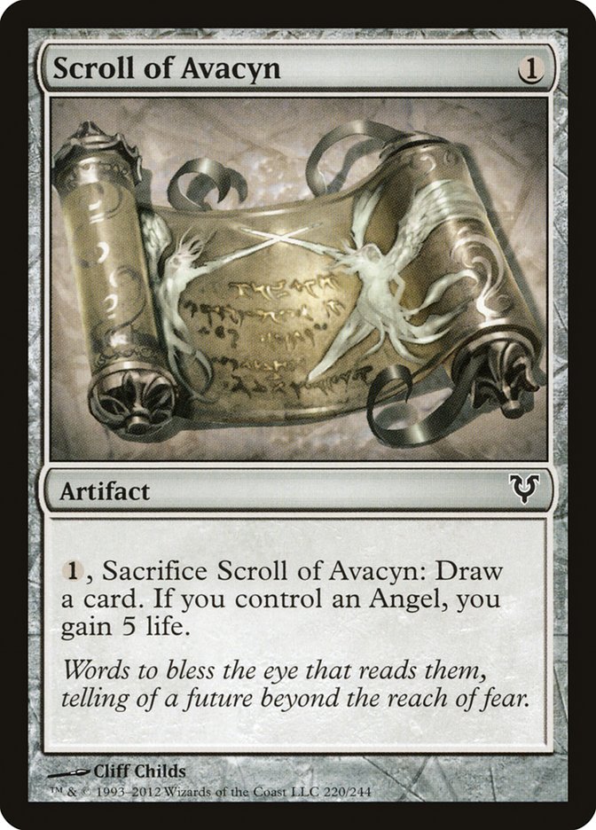 Scroll of Avacyn [Avacyn Restored] - Devastation Store | Devastation Store