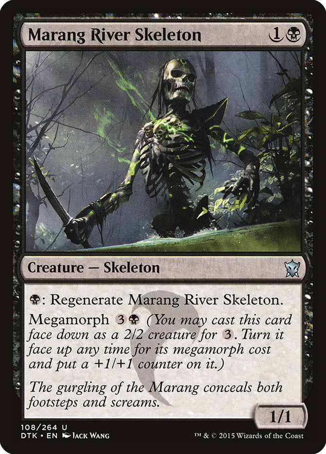 Marang River Skeleton [Dragons of Tarkir] | Devastation Store