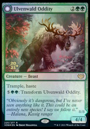 Ulvenwald Oddity // Ulvenwald Behemoth [Innistrad: Crimson Vow Prerelease Promos] | Devastation Store