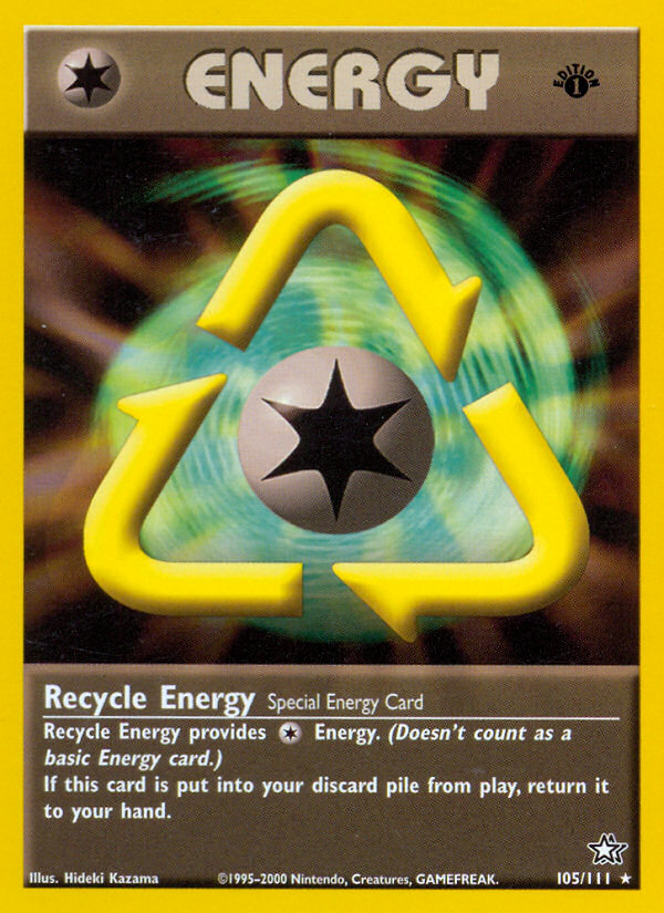 Recycle Energy (105/111) [Neo Genesis 1st Edition] | Devastation Store