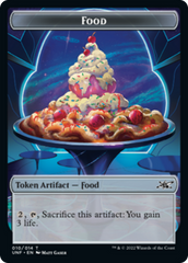 Teddy Bear // Food (010) Double-sided Token [Unfinity Tokens] | Devastation Store