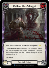 Oath of the Arknight (Red) [ARC091] Unlimited Edition Rainbow Foil - Devastation Store | Devastation Store