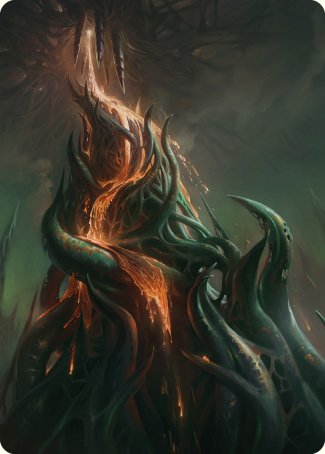 Copperline Gorge Art Card [Phyrexia: All Will Be One Art Series] | Devastation Store