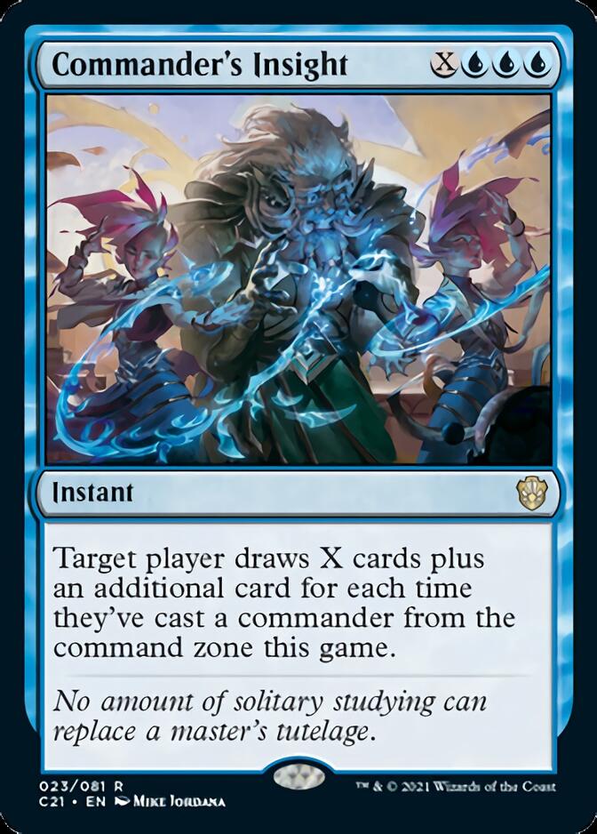 Commander's Insight [Commander 2021] | Devastation Store