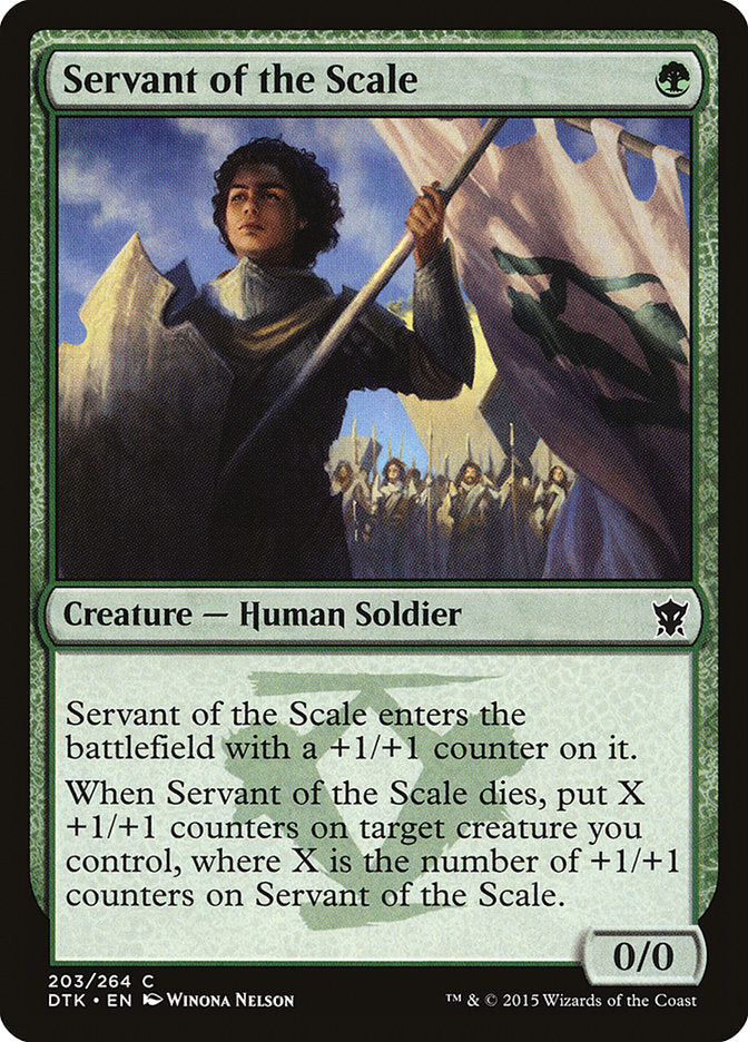 Servant of the Scale [Dragons of Tarkir] | Devastation Store