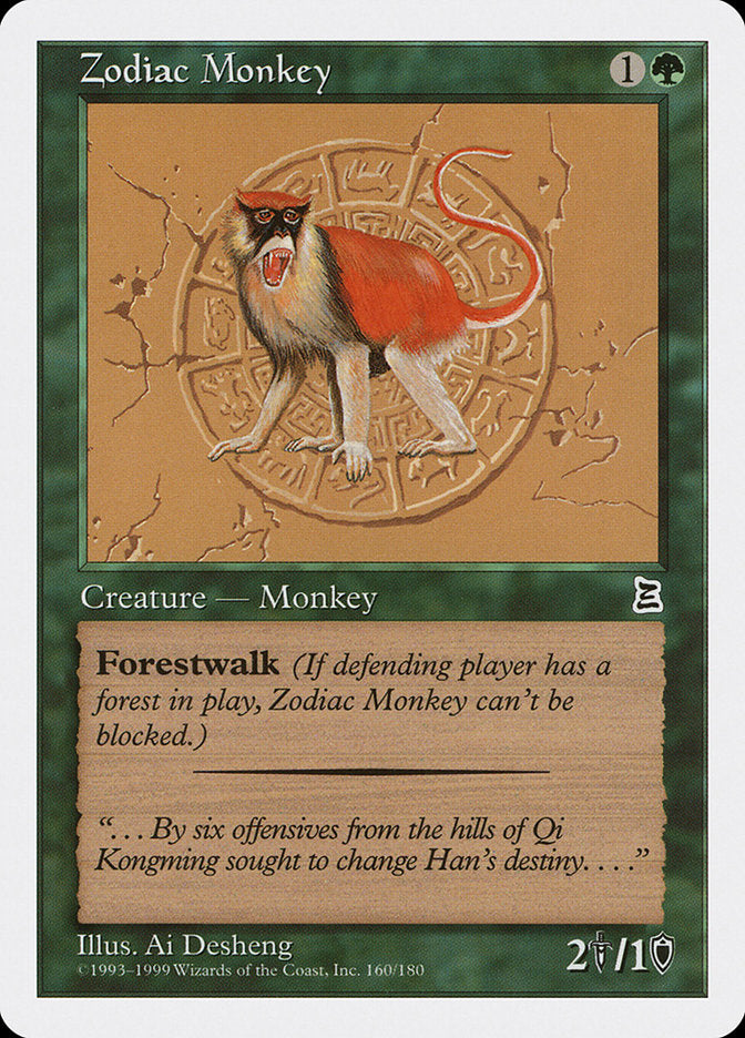 Zodiac Monkey [Portal Three Kingdoms] - Devastation Store | Devastation Store