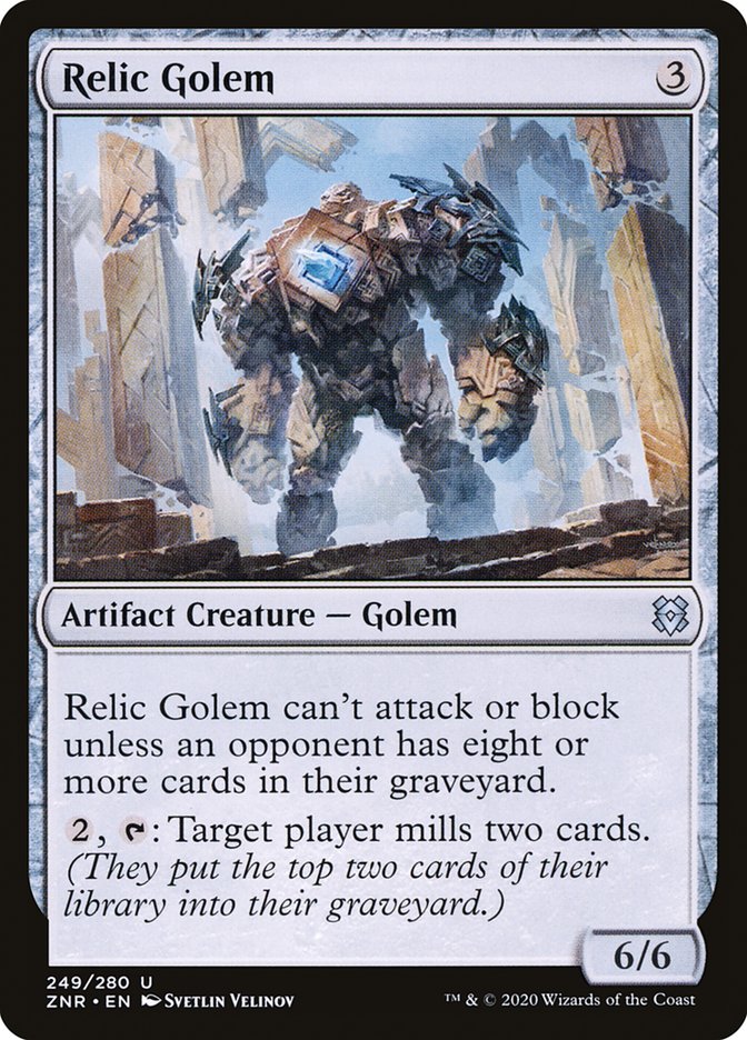 Relic Golem [Zendikar Rising] | Devastation Store