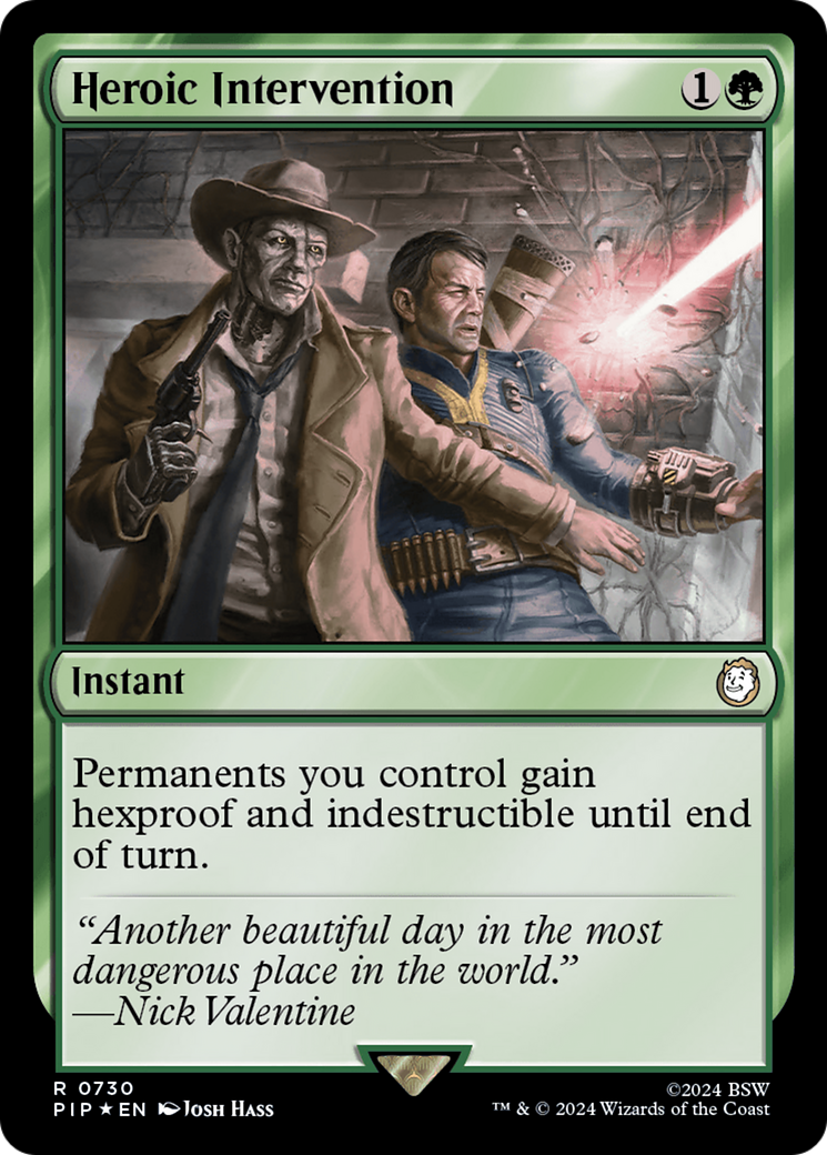 Heroic Intervention (Surge Foil) [Fallout] | Devastation Store