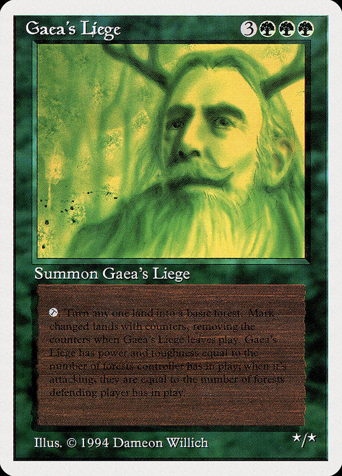 Gaea's Liege [Summer Magic / Edgar] | Devastation Store