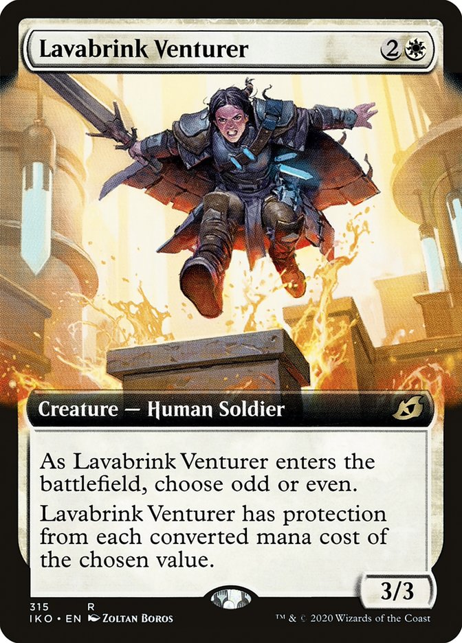 Lavabrink Venturer (Extended Art) [Ikoria: Lair of Behemoths] | Devastation Store