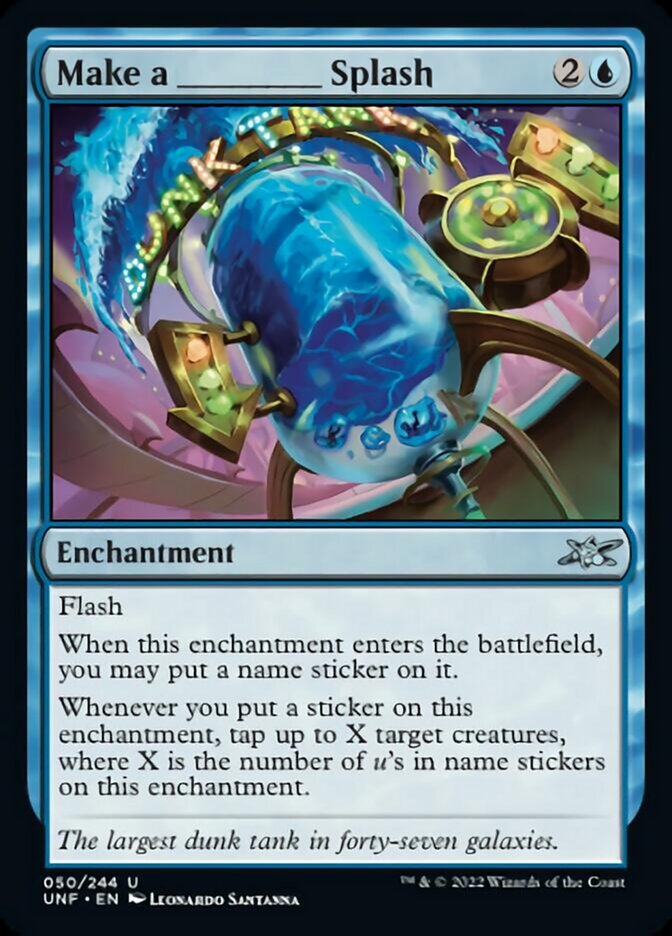 Make a _____ Splash [Unfinity] | Devastation Store