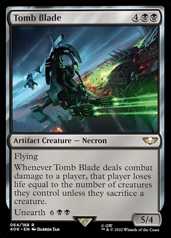 Tomb Blade (Surge Foil) [Universes Beyond: Warhammer 40,000] | Devastation Store