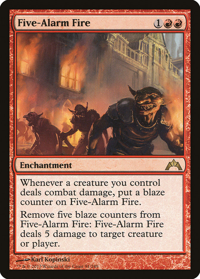 Five-Alarm Fire [Gatecrash] | Devastation Store