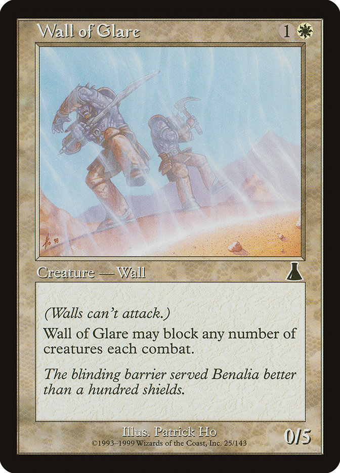 Wall of Glare [Urza's Destiny] - Devastation Store | Devastation Store