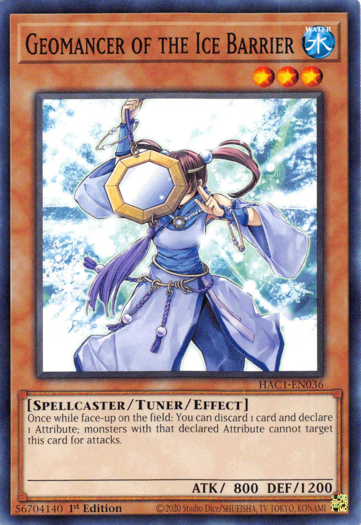 Geomancer of the Ice Barrier (Duel Terminal) [HAC1-EN036] Parallel Rare | Devastation Store