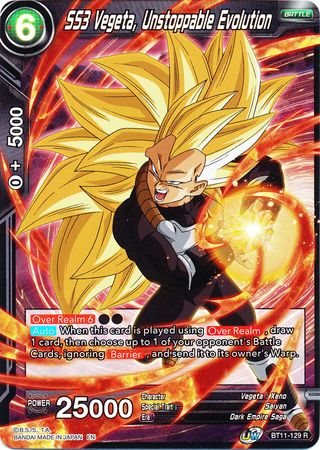SS3 Vegeta, Unstoppable Evolution [BT11-129] | Devastation Store