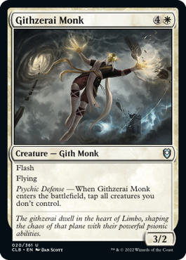 Githzerai Monk [Commander Legends: Battle for Baldur's Gate] | Devastation Store