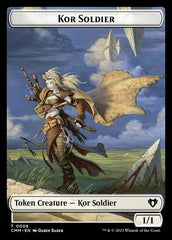 Eldrazi // Kor Soldier Double-Sided Token [Commander Masters Tokens] | Devastation Store