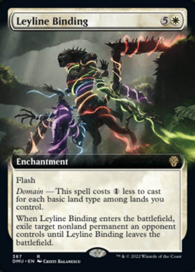 Leyline Binding (Extended Art) [Dominaria United] | Devastation Store