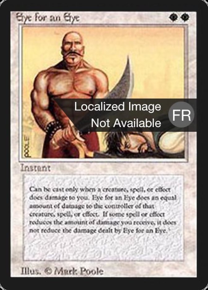 Eye for an Eye [Foreign Black Border] | Devastation Store