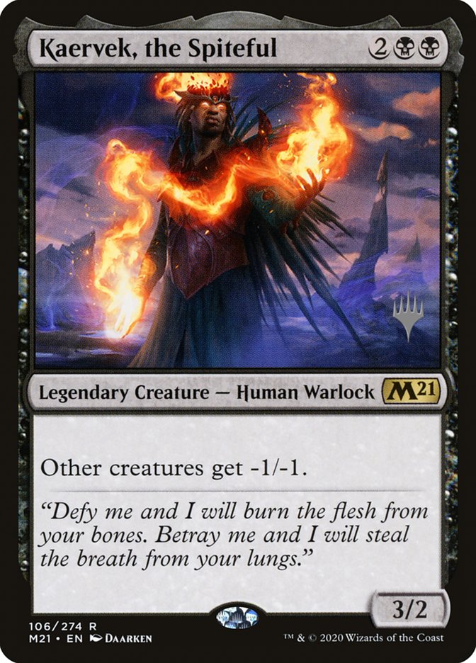 Kaervek, the Spiteful (Promo Pack) [Core Set 2021 Promos] | Devastation Store