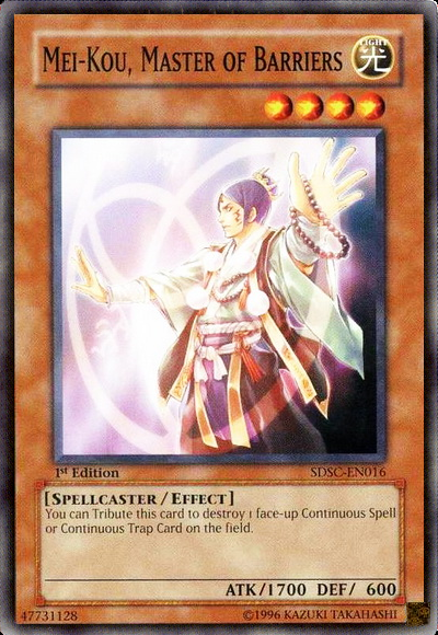 Mei-Kou, Master of Barriers [SDSC-EN016] Common | Devastation Store