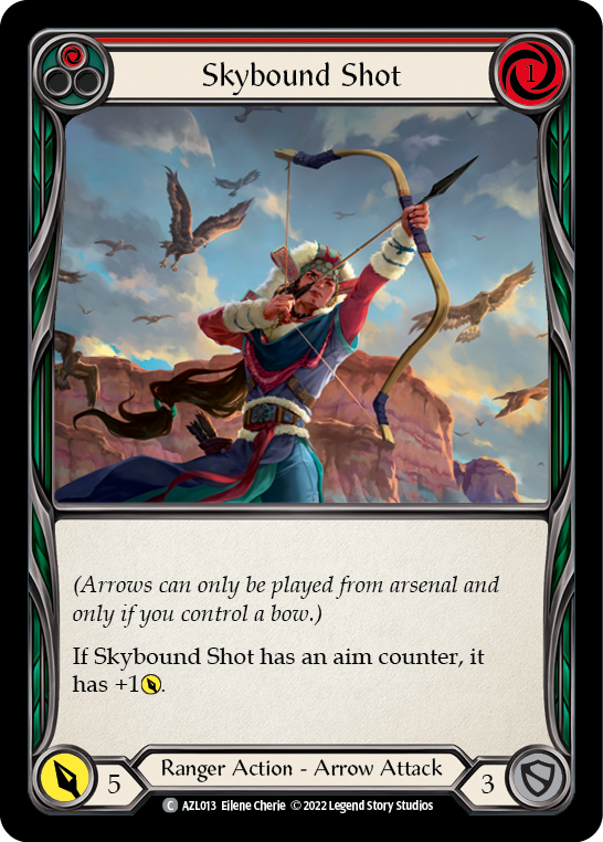 Skybound Shot (Red) [AZL013] (Outsiders Azalea Blitz Deck) | Devastation Store