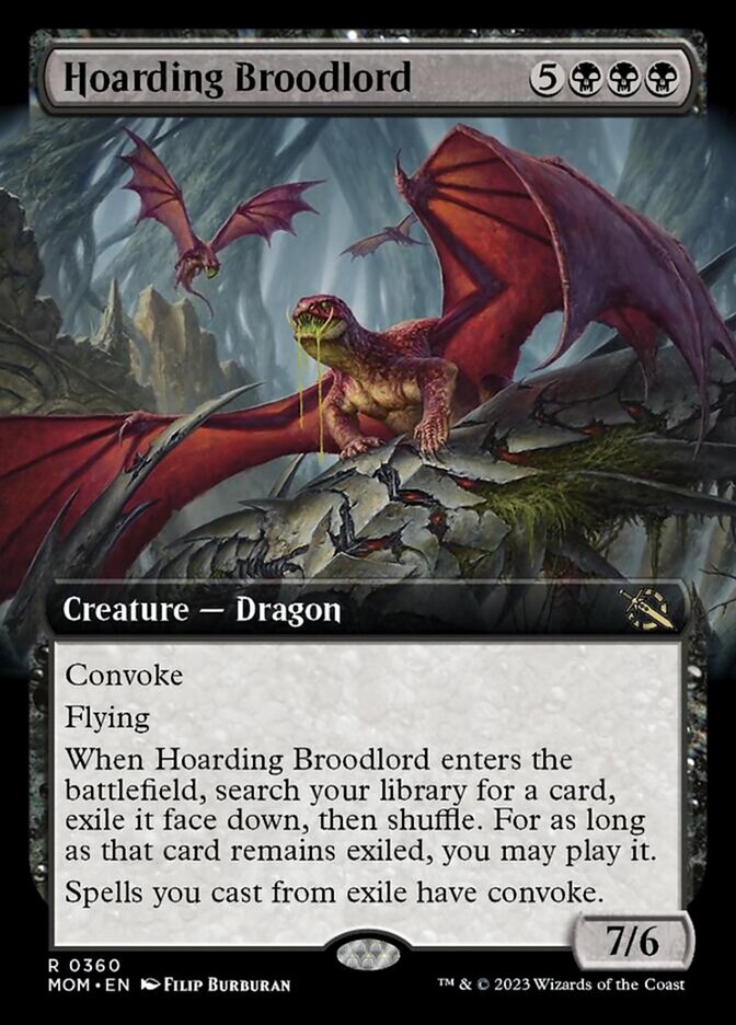 Hoarding Broodlord (Extended Art) [March of the Machine] | Devastation Store