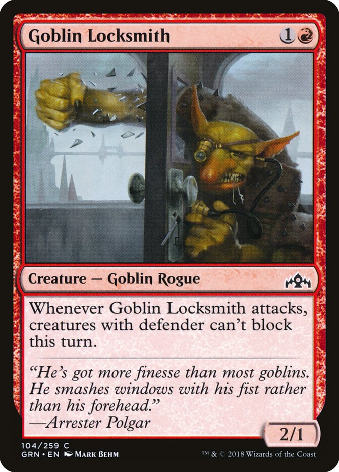 Goblin Locksmith [Guilds of Ravnica] | Devastation Store