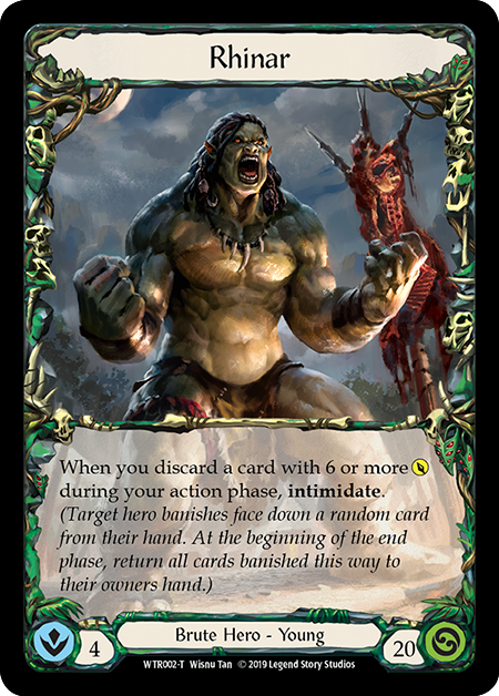 Rhinar // Rhinar, Reckless Rampage [WTR002-T // WTR001-T] Alpha Print Normal | Devastation Store