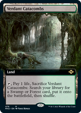 Verdant Catacombs (Extended Art) [Modern Horizons 2] | Devastation Store