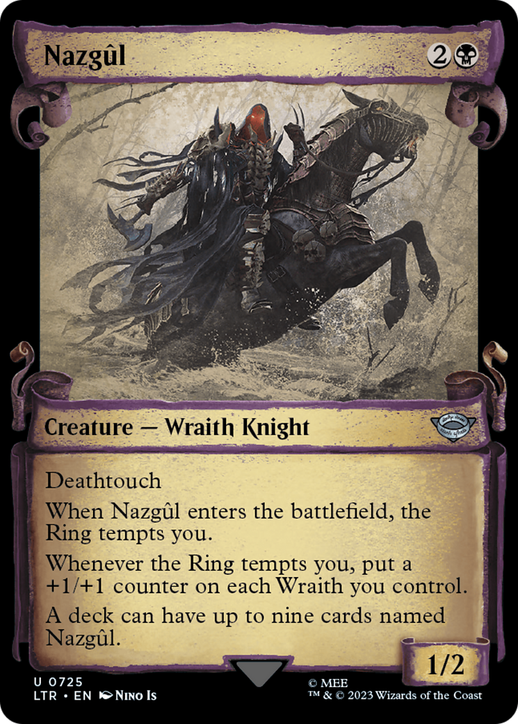 Nazgul (0725) [The Lord of the Rings: Tales of Middle-Earth Showcase Scrolls] | Devastation Store