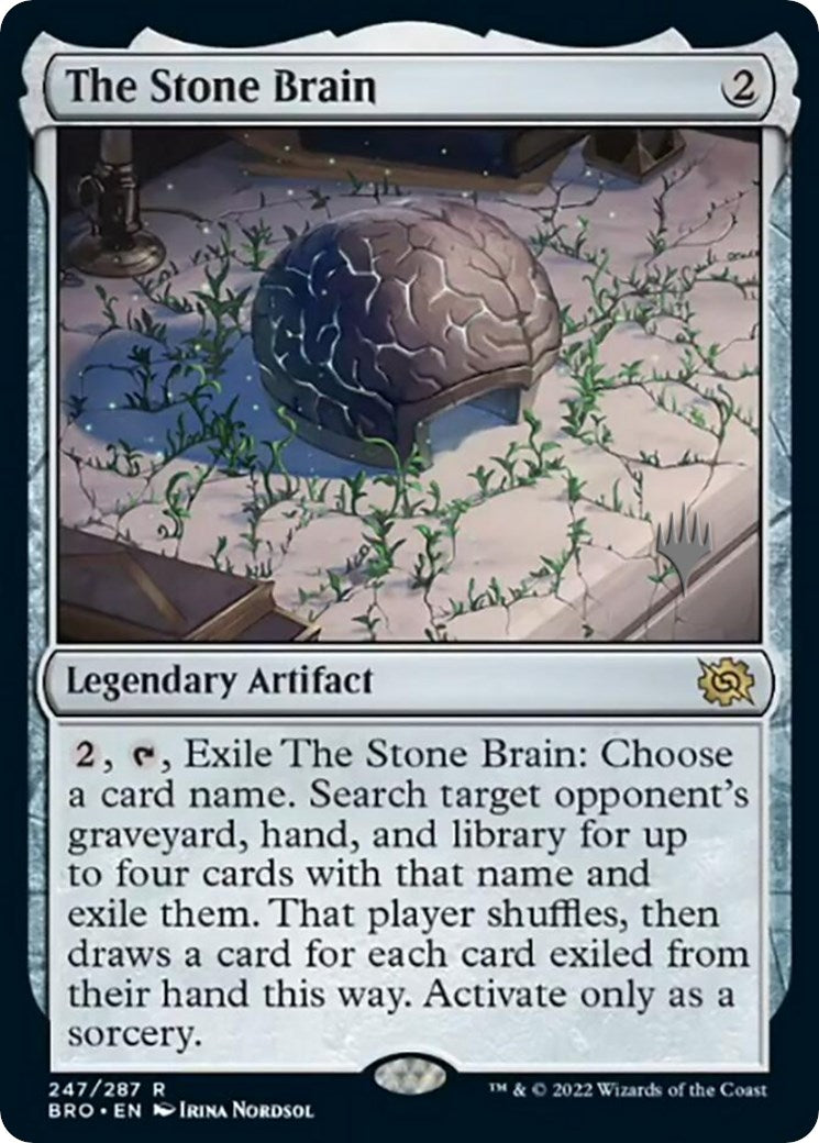 The Stone Brain (Promo Pack) [The Brothers' War Promos] | Devastation Store