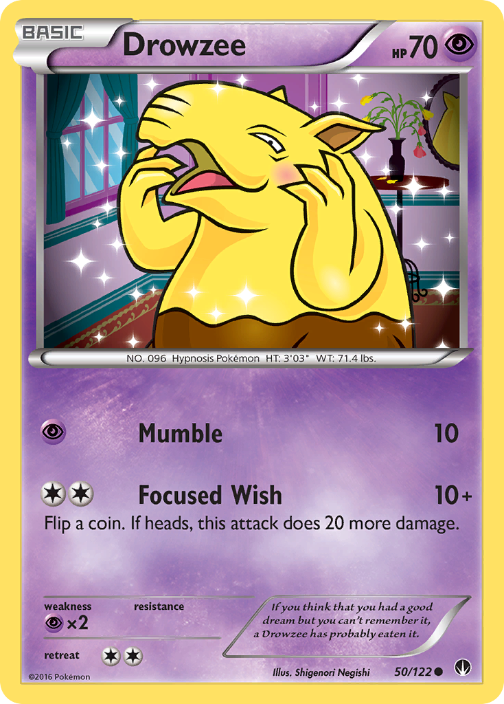 Drowzee (50/122) [XY: BREAKpoint] | Devastation Store