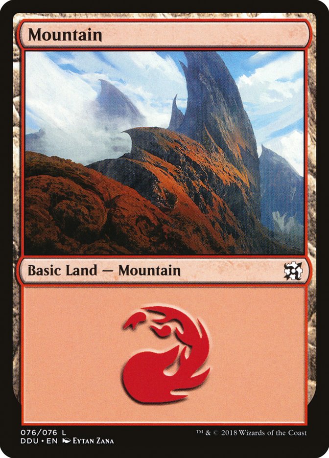 Mountain (76) [Duel Decks: Elves vs. Inventors] | Devastation Store