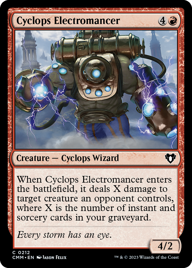 Cyclops Electromancer [Commander Masters] | Devastation Store