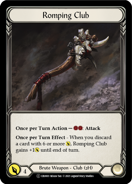 Romping Club (Rainbow Foil) [CRU003-RF] Unlimited Rainbow Foil | Devastation Store
